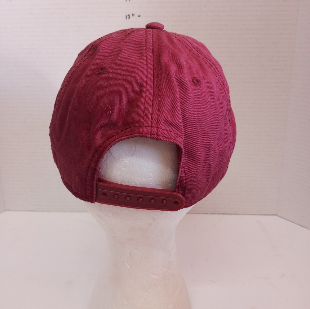 Timberland Red Snapback Hat Cap - image 3